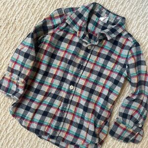 GAP Plaid Kids Shirt - Multicolor